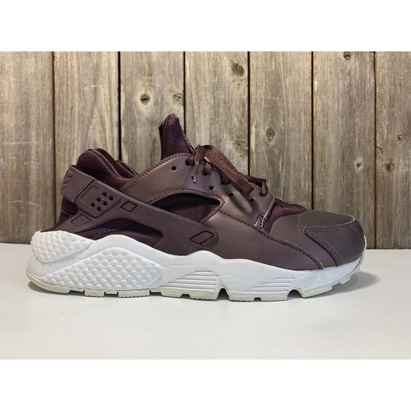 Nike Shoes - Nike Air Huarache Run Premium TXT Womens Shoes Mahogany-Summit White Size 9